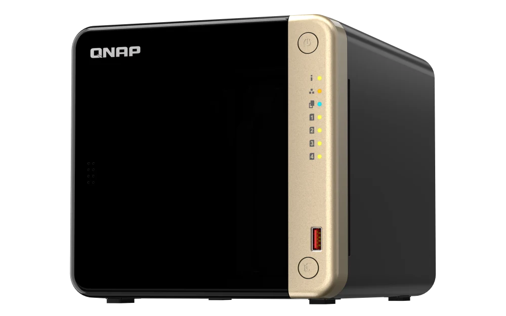 ตัวอย่างอุปกรณ์ QNAP NAS TS-464